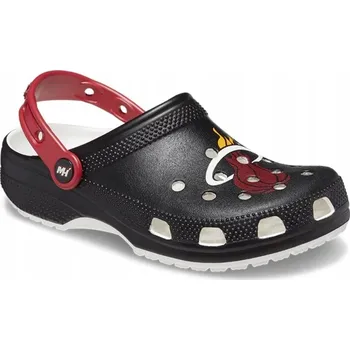 Pracovní obuv Pánské pantofle Crocs 208861-001 NBA Miami Heats Classic Clog velikost 48.5