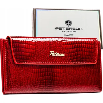 Peterson peněženka eko kůže červená - dámská