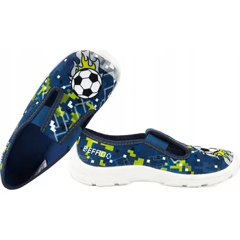 Chlapecké bačkory Befado 975X191 Dětské bačkory papuče s gumou modré, velikost 30