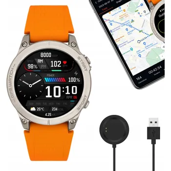 Hodinky Chytré Hodinky Watchmark s GPS - oranžové