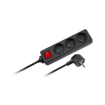 Prodlužovací kabel Rebel Prodlužovačka s vypínačem 5m URZ3197-5B