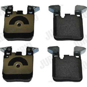 Brzdová destička Sada brzdových destiček, kotoučová brzda JURID 573429J