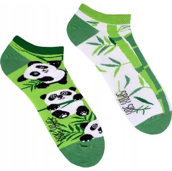 Pánské ponožky Kotníkové Ponožky Pandy - Spox Sox - vel. 36-39