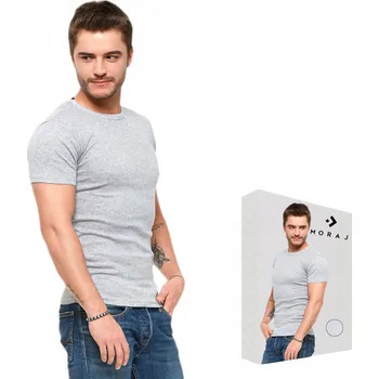 Pánská móda Tričko Moraj 950-001 kulatý krátký rukáv vícebarevné velikost S