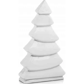 Obraz BÍLÝ VÁNOČNÍ STROMEK OZDOBA SVÁTEČNÍ DEKORACE