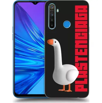 Pouzdro na mobilní telefon Picasee silikonový černý obal pro Realme 5 - Kiky Ricky