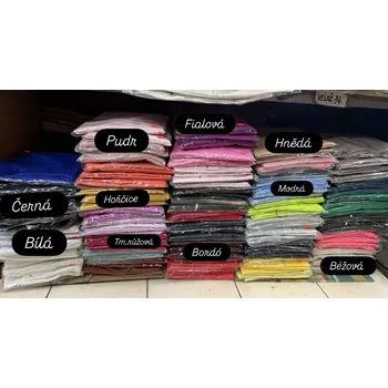 Pánské tričko Basic triko ZORA - větší Barva: Černá