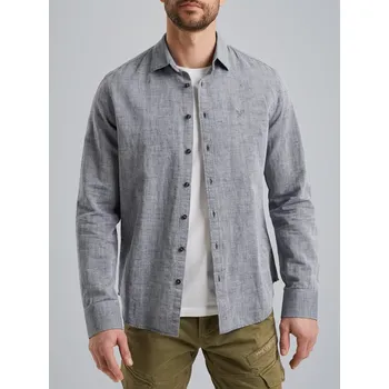 Pánská košile Pánská košile PME LEGEND PSI2504200 5281 Long Sleeve Shirt Ctn 2tone Linen Velikost: L