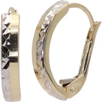 Náušnice Zlaté náušnice z bílého zlata CTK20/11 (585/1000) 1.55 g