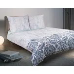 Matex Saténové povlečení 160x200 01A premium pudrově růžová bílá šedá tmavě modrá 225479580