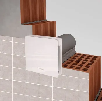 ventilátor do koupelny Axiální ventilátor 100 mm, nástěnný/stropní CONCEPT SILENZIO 100 VK