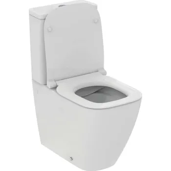 Klozet IDEAL STANDARD - i.Life S WC kombi se sedátkem SoftClose, vario odpad, RimLS+, bílá T554201