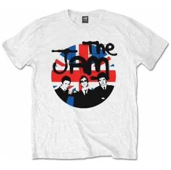 Pánské tričko Merch The Jam: Tričko Union Jack Circle L