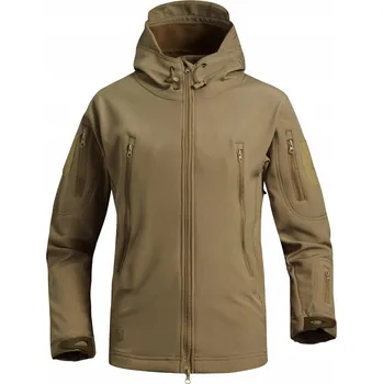 Moto oblečení TAKTICKÁ VOJENSKÁ BUNDA MIKINA FLEECE MEMBRÁNA 3XL