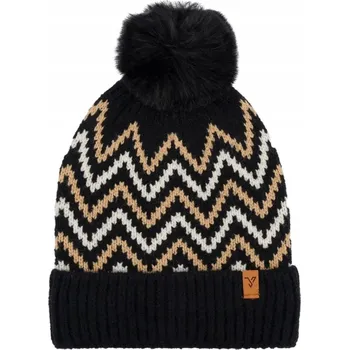 Čepice Agrafka Zimní čepice černá univerzální velikost