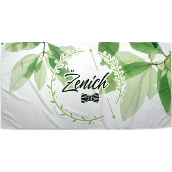 Sablio Ručník Ženich motýlek - 30x50 cm