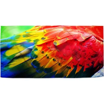 Sablio Ručník Barevné peří 2 - 30x50 cm