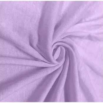 Kvalitex Jersey prostěradlo Světle fialová Rozměr: 90x200x20 jednolůžko