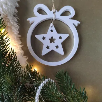 Vánoční ozdoba LUKA Vánoční ozdoby na stomeček Tvar: hvězda