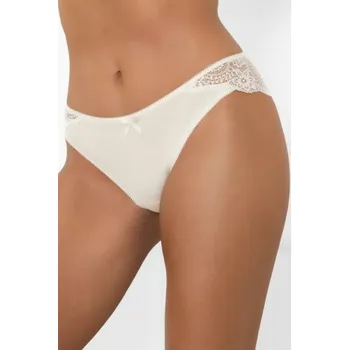 Kalhotky Brazilky Italian Fashion Soler - viskóza Ecru S