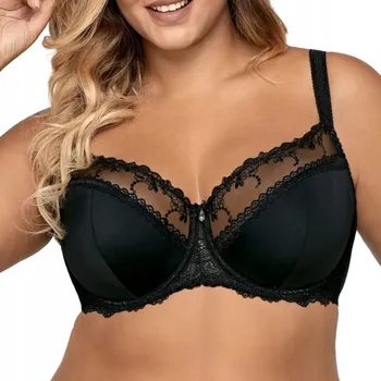 Podprsenka Ava podprsenka polovyztužená černá velikost 65I