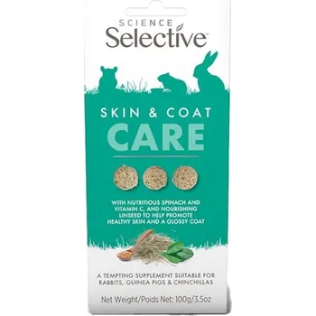 Krmivo pro hlodavce Supreme Science®Selective Care snack Skin&Coat 100g