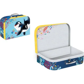 Teddies Kufřík/Kufr školní papírový Hi! 35x23x10cm