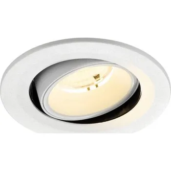 BIG WHITE (SLV) NUMINOS MOVE S Stropní vestavné svítidlo, 3000 K, 55°, IP20, kulaté, bílé 1009521