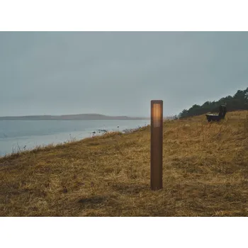 Venkovní osvětlení NORDLUX Aludra 95 venkovní sloupkové svítidlo metalická hnědá 2118038261