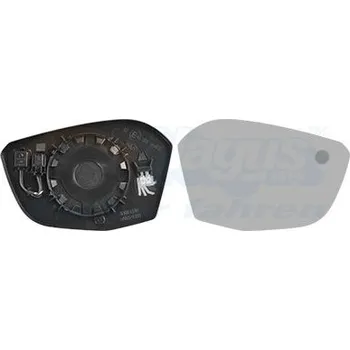 Autosklo Sklo do zrcátka, vnější zrcátko VAN WEZEL 0989836