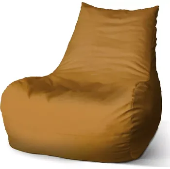 Sedací pytel Sablio Sedací vak Bean Okrová - 60 x 70 x 70 cm