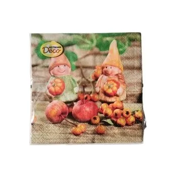 Papírový ubrousek Ubrousky podzim 33x33cm