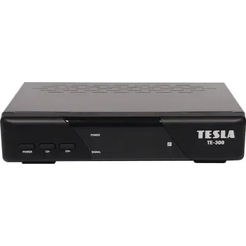 Příjem digitálního pozemního vysílání Tesla TE-300 DVBT2 H265 přijímač (HDMI CEC)