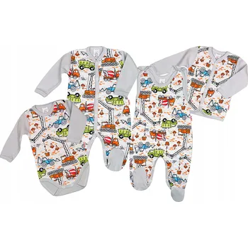 VÝBAVIČKA BODY overal DUPAČKY kabátek BAGRY 68 KLEKLE