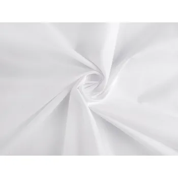 Bavlněná látka / plátno jednobarevná premium Varianta: 1 (BL01/001) bílá, Balení: 1 m