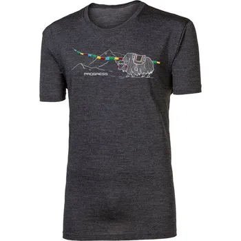 Pánská móda Triko Progress HRUTUR YAK PÁNSKÉ MERINO TRIKO Man velikost XXL