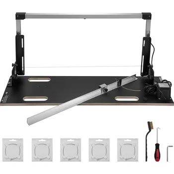 Řezačka papíru Vevor Stolová řezačka polystyrenu 42×112 cm, nastavitelné 0–90°, 6 drátů
