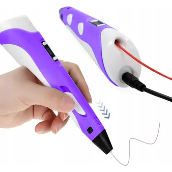 3D Propiska Fialové 3D Propiska s LCD displejem
