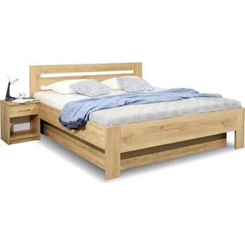 Postel Manželská postel s úložným prostorem a rošty BERETA