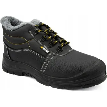 Pracovní obuv Zimní pracovní boty kotníkové s ocelovou špičkou Solaris S3, velikost 46