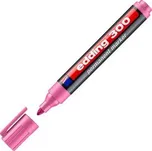 Permanentní popisovač Edding 300 - kulatý hrot, růžový