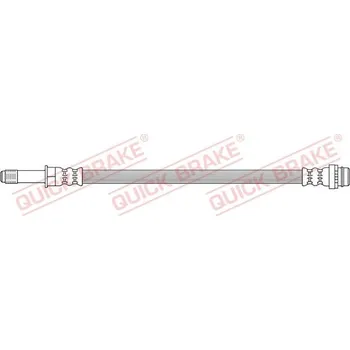 Brzdová hadice Brzdová hadice QUICK BRAKE 37.037 QB