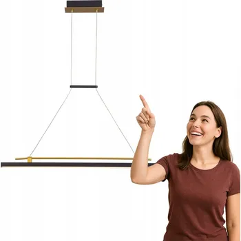 Závěsné svítidlo Merlot PND-54638F-16W-3K-BK-GD Italux