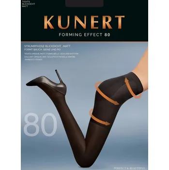 Dámské punčochy Podpůrné Punčocháče KUNERT FORMING 80 šedé XS