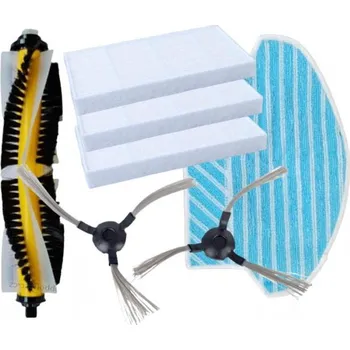 Sada příslušenství pro robotický vysavač Kartáče, HEPA filtry a mop k vysavači SENCOR SRV 4000GD 7ks sada