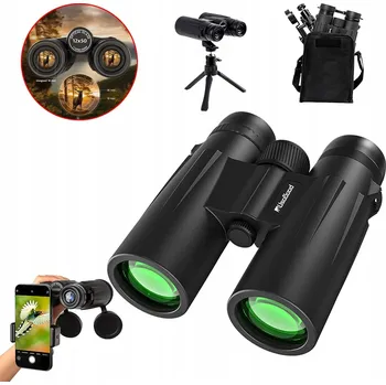 Dalekohled LOVEČECKÝ DALEKOHLED 12X50 HD PRO DOSPĚLÉ S TAŠKOU, STATIVEM A PŘÍSLUŠENSTVÍM