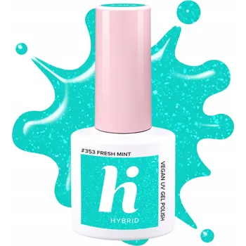 Přípravek na nehty Hi Hybrid hybridní lak na nehty, barva 353 Svěží Máta