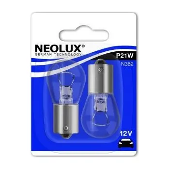 Autožárovka Neolux® N382-02B Žárovka 12V P21W BA15s 2Ks