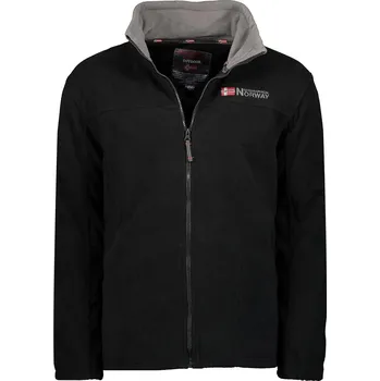 Pánská mikina GEOGRAPHICAL NORWAY fleecová mikina pánská TAMAZONIE MEN černá 6XL