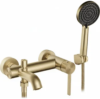 Vodovodní baterie Vanová baterie Rea FOSTER Gold Brush